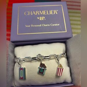 Bomb Party Silver Takin’ it old school Charmelier Bracelet